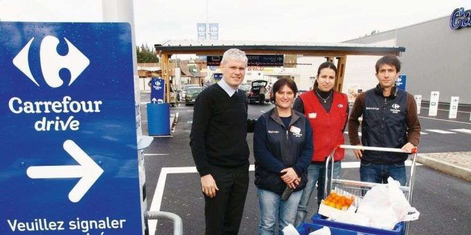 faire ses courses avec le drive