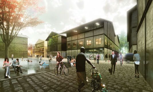 Le quartier Brazza à Bordeaux