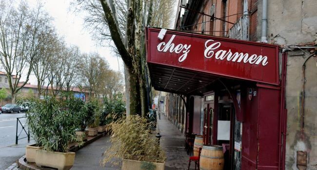 Le restaurant Chez Carmen